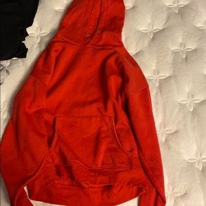 Plain red sweatshirt good condition